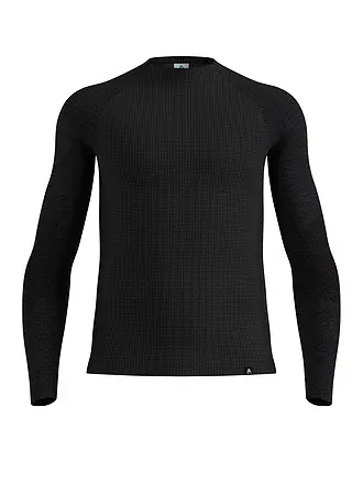 ODLO | Maglia intima da uomo Natural Merino 260 con mezza zip |